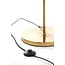 Light en Living Vloerlamp Ø30x160 cm MEDINA glas  smoke+goud