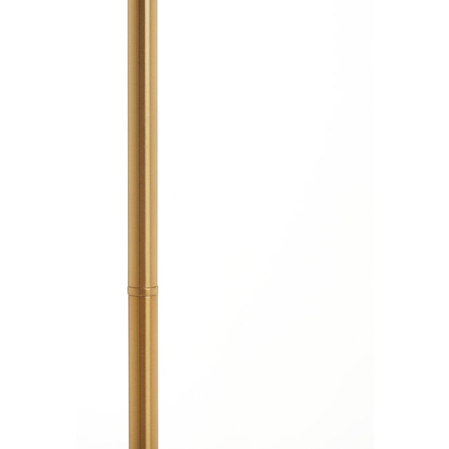 Light en Living Vloerlamp Ø30x160 cm MEDINA glas  smoke+goud