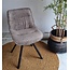 WoonStijl Eettafelstoel Plooi Boucle taupe