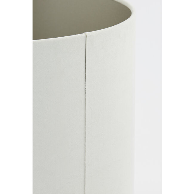 Light en Living Kap cilinder 30-30-21 cm VELOURS off white