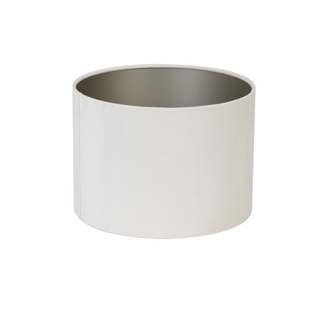 Light en Living Kap cilinder 30-30-21 cm VELOURS off white