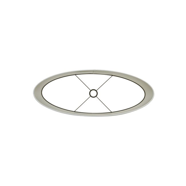Light en Living Kap ovaal recht smal 58-24-32 cm SAVERNA eiwit