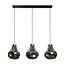WoonStijl Hanglamp 3L dent glass