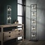 WoonStijl Vloerlamp tower 5x Ø15 glas / Oud zilver showroommodel