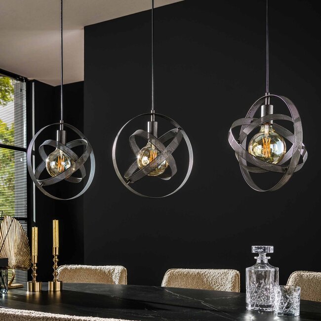 WoonStijl Hanglamp Cosmos Mesh met 3 lampen