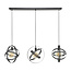 WoonStijl Hanglamp Cosmos Mesh met 3 lampen