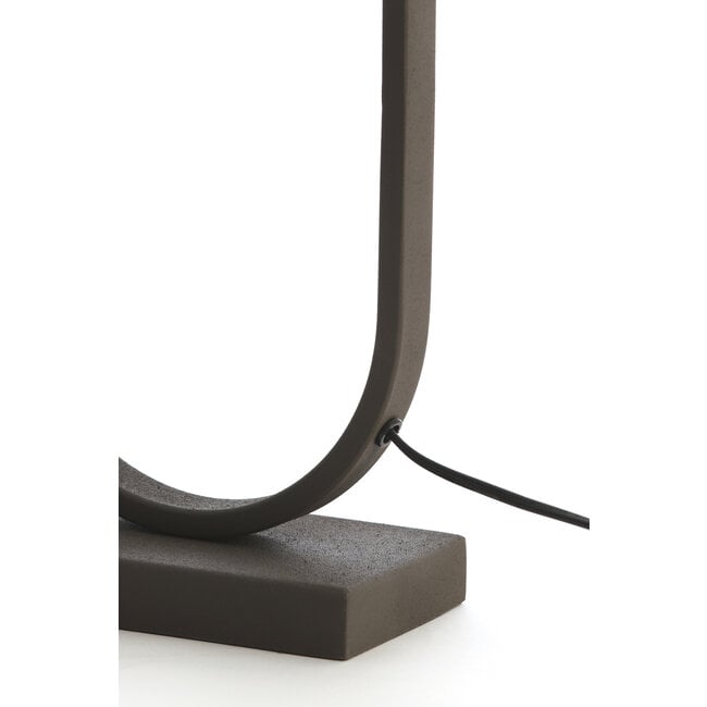 Light en Living Lampvoet 21x10x45 cm JAMIRI bruin