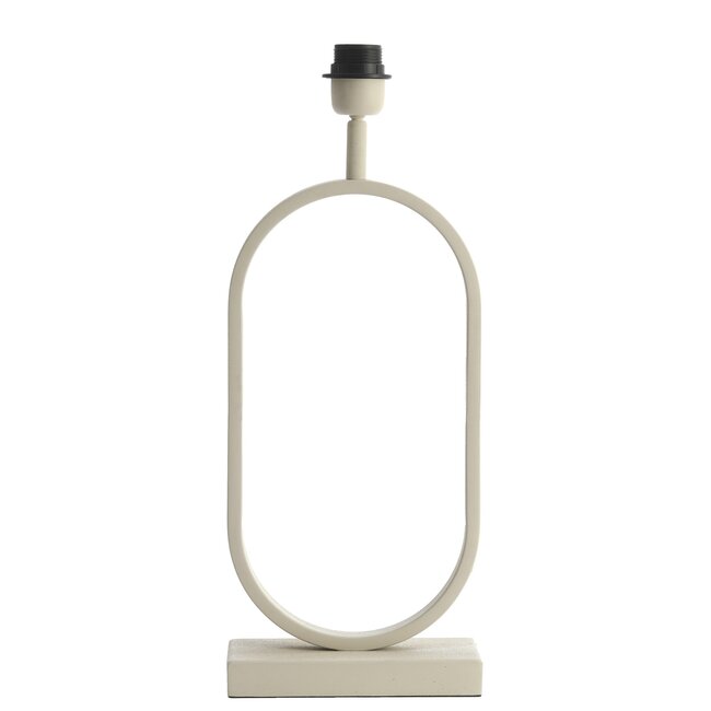 Light en Living Lampvoet 20x13x55 cm JAMIRI crème