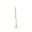 Light en Living Ornament op voet 36x10x48 cm LEAF  goud+marmer wit