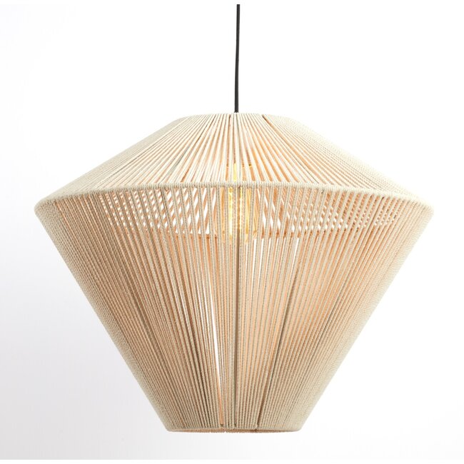 Light en Living Hanglamp Ø56x43 cm FELIDA crème