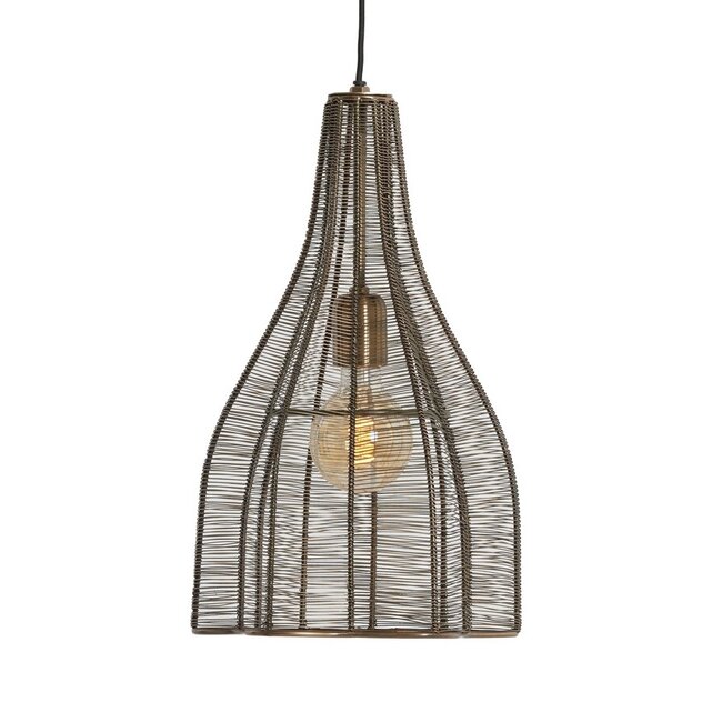 Light en Living Hanglamp Ø25x41,5 cm MARIAMA antiek  brons