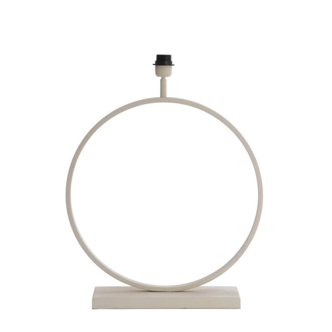 Light en Living Lampvoet LIVA crème - Diverse afmetingen