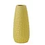 Light en Living Vaas Ø14x31 cm CORN keramiek geel