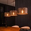 WoonStijl Hanglamp Mesh round met 3 lampen