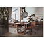 Tower Living Eettafelstoel Amaro Swivel draaistoel Nature 500 koper
