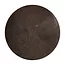 PTMD Wandornament Wiktor Bruin MDF rond swirl carved XL