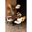 PTMD Wandornament Wiktor Bruin MDF swirl carved XL - Ø 180 cm