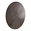 PTMD Wandornament Wiktor Bruin MDF rond swirl carved XL