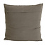 PTMD Kussen Zaraa Taupe katoen kussen weavy S