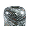 PTMD Vaas Kelsh Grijs Waves glas mixed rond L