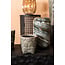 PTMD Vaas Kelsh Grijs Waves glas mixed rond L