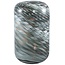 PTMD Vaas Kelsh Grijs Waves glas mixed rond L