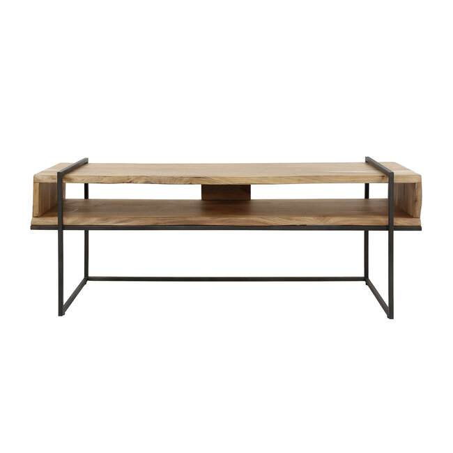 WoonStijl TV-meubel Acacia open vak edge