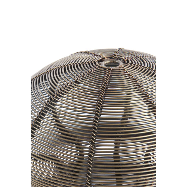Light en Living Theelicht Ø15x18 cm MUSHROOM antiek  brons