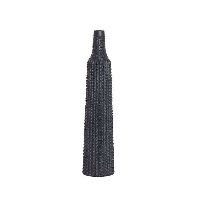 Light en Living Vaas Ø9,5x46 cm ANGIRA mat zwart
