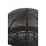 Light en Living Theelicht MUSHROOM mat zwart Ø20x24 cm van Light & Living