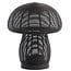 Light en Living Theelicht Ø20x24 cm MUSHROOM mat  zwart