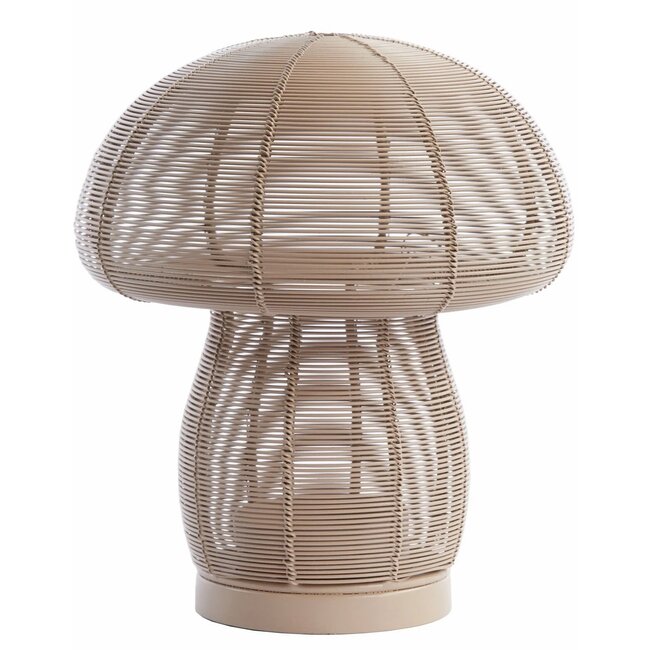 Light en Living Theelicht MUSHROOM mat beige Ø20x24 cm van Light & Living