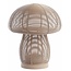 Light en Living Theelicht MUSHROOM mat beige Ø20x24 cm van Light & Living