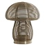Light en Living Theelicht MUSHROOM Ø20x24 cm - Lichtgoud Metalen Windlicht