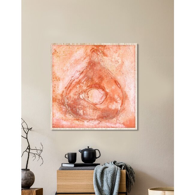 Wandkraft Art Crafts 046 - Wandkraft Kunstwerk op Forex met Lijst