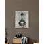 Wandkraft Art Crafts 052 Wanddecoratie op Forex met houten lijst