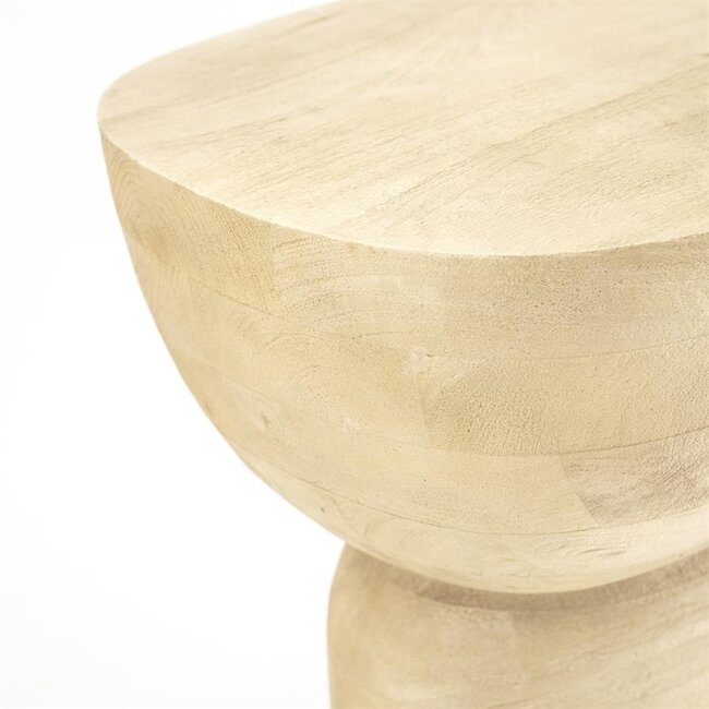 By Boo Bijzettafel Cobble mango organisch – naturel