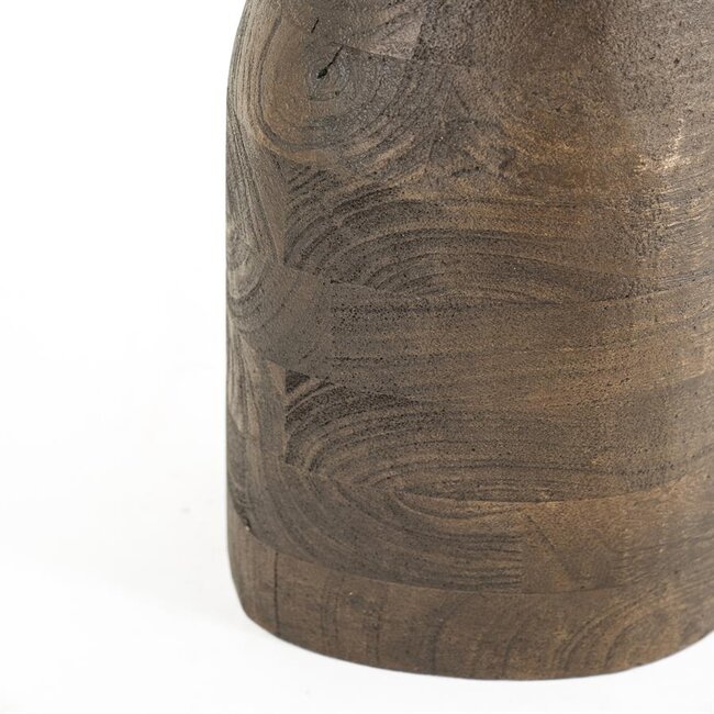 By Boo Bijzettafel Cobble mango organisch – bruin