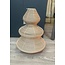Light en Living Windlicht Ø25x35 cm CHRISTMAS TREE  crème