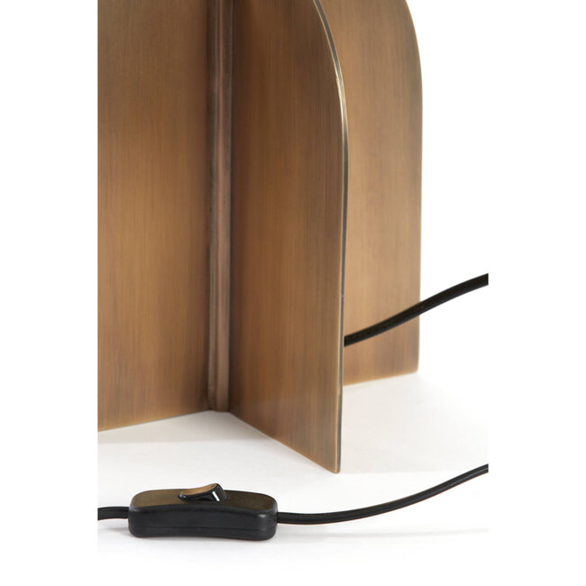 Light en Living Lampvoet 21x21x29 cm MOLAGO antiek  brons
