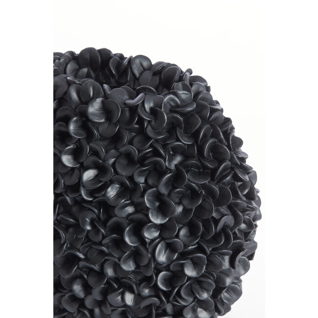 Light en Living Vaas 44x20,5x38,5 cm PHYLIA mat zwart