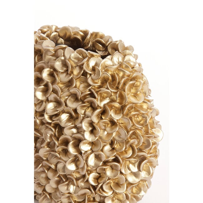 Light en Living Vaas 44x20,5x38,5 cm PHYLIA goud