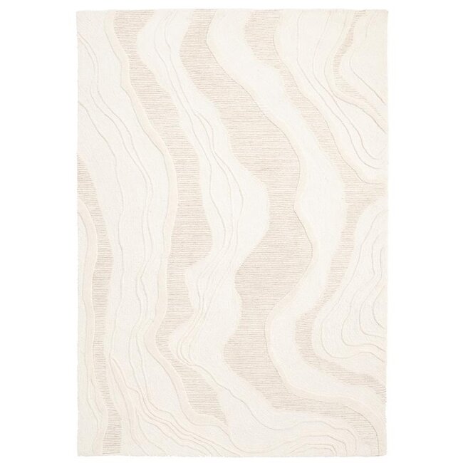 By Boo Vloerkleed Soil 190x290 cm - off white