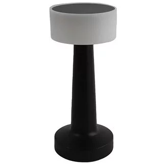 Countryfield Tafellamp Lampa zwart / wit oplaadbaar