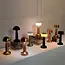 Countryfield Tafellamp Lampa koper / wit oplaadbaar