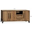 WoonMax Dressoir Maldini Old teak - 3 deuren en 2 lades - 203 cm
