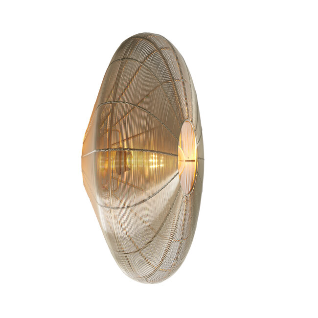 Light en Living Plafonnière Ø51x18 cm BAHALA licht  goud
