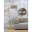 Good&Mojo Vloerlamp Andes bamboe eco linnen