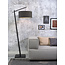 Good&Mojo Vloerlamp Andes bamboe zwart eco linnen donkergrijs