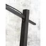 Good&Mojo Vloerlamp Andes bamboe zwart eco linnen donker